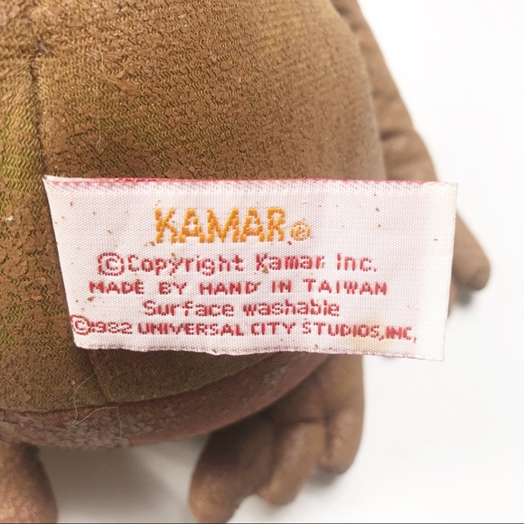 Vintage 80s E.T Plush Doll Universal Taiwan - Picture 3 of 13